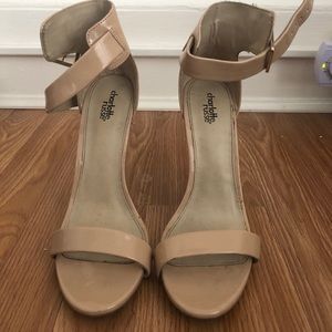 Strappy stiletto heel